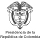 Logo Presidencia de la República de Colombia